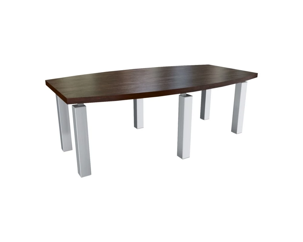 2 столешницы составного стол для переговоров 220 (без опор) Blackwood