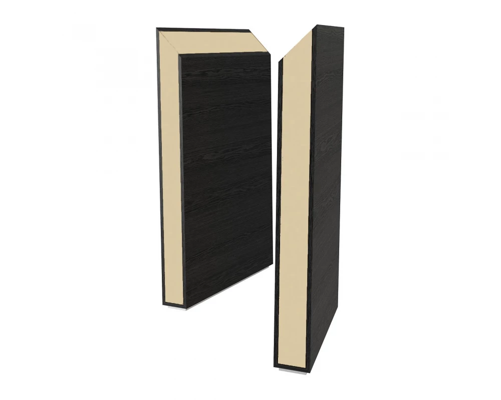 Боковина шкафа с декоративной вставкой 80 мм матовая 80х450х2040 Belesa