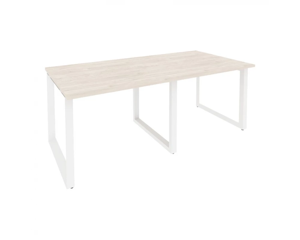 Стол переговорный (2 столешницы) на О-образном м/к 1960x980x750 Onix