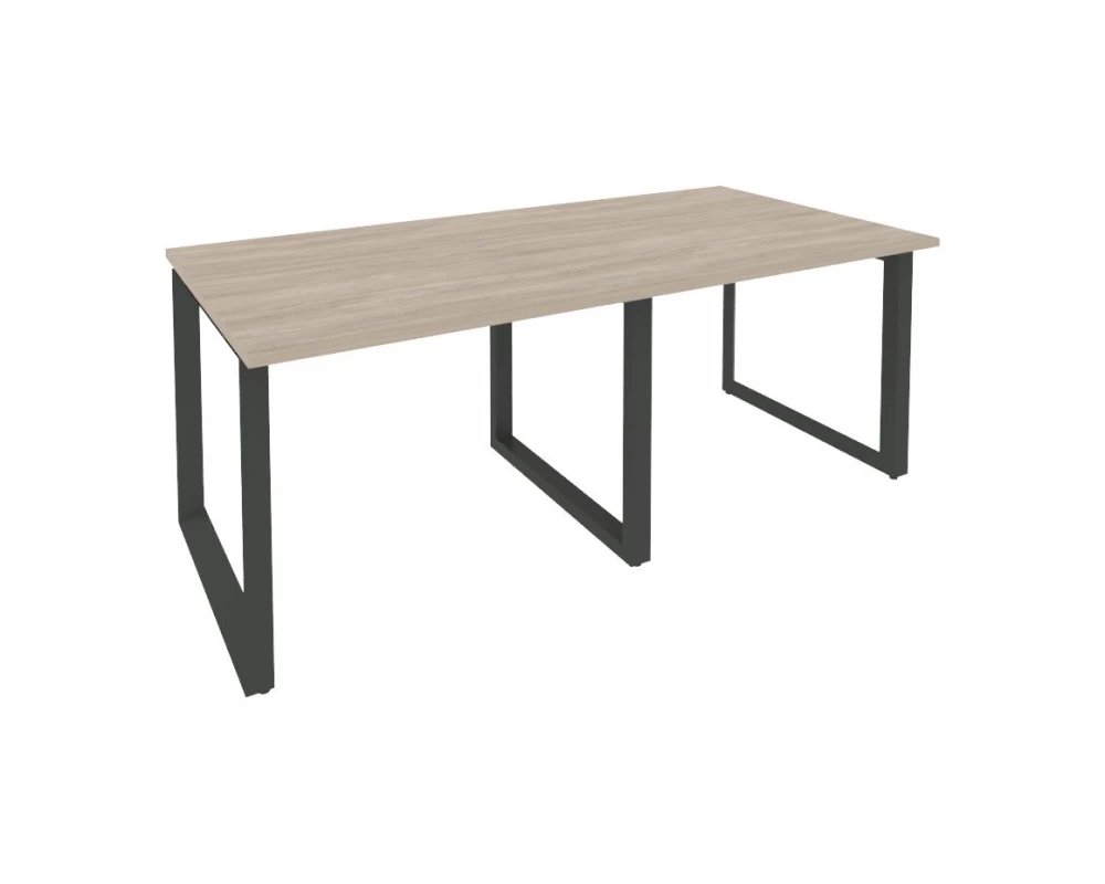 Стол переговорный (2 столешницы) на О-образном м/к 1960x980x750 Onix