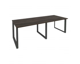 Стол переговорный (2 столешницы) на О-образном м/к 2360x980x750 Onix images