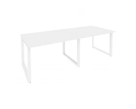 Стол переговорный (2 столешницы) на О-образном м/к 2360x980x750 Onix images