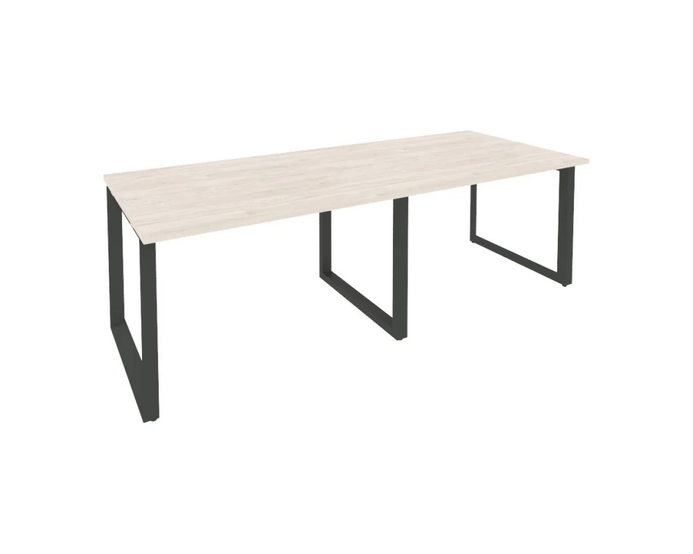 Стол переговорный (2 столешницы) на О-образном м/к 2360x980x750 Onix