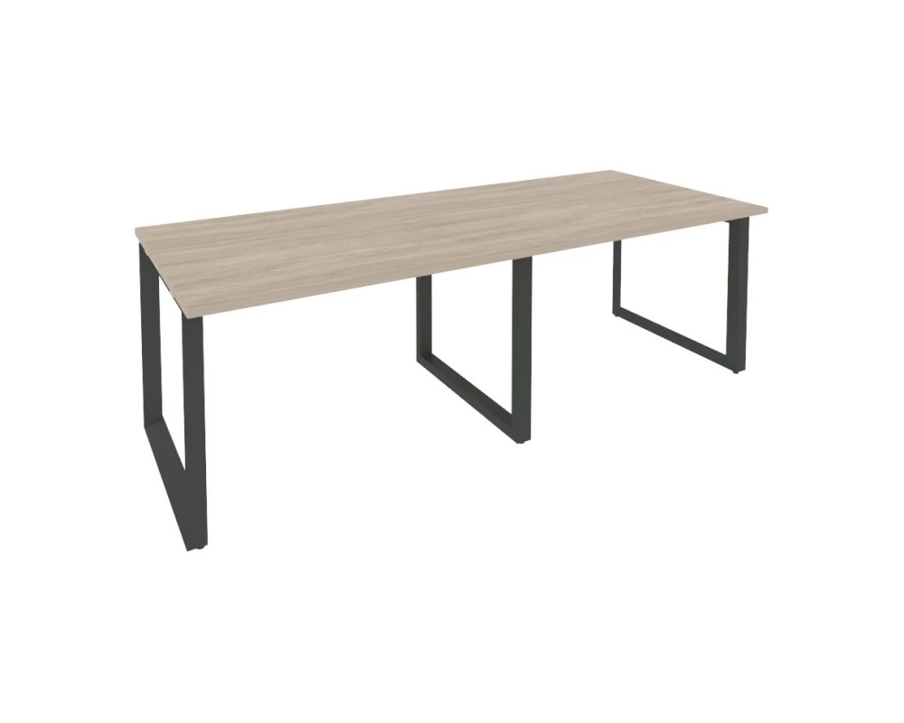 Стол переговорный (2 столешницы) на О-образном м/к 2360x980x750 Onix