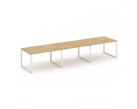 Стол переговорный на О-образном каркасе 60 мм 4410x980x750 Style Project images