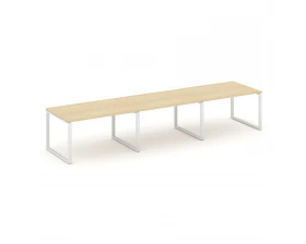 Стол переговорный на О-образном каркасе 60 мм 4410x980x750 Style Project images