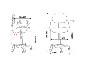 Кресло Бюрократ CH-213AXN images