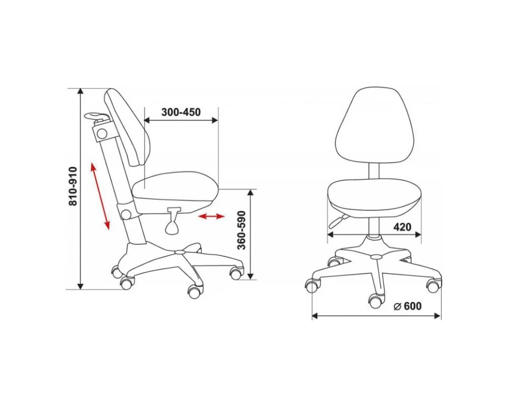 Кресло Бюрократ KD-2/G/50-31