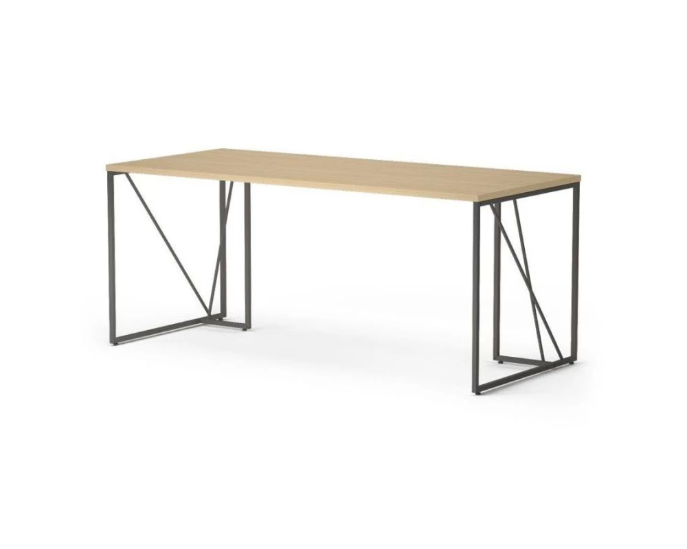 Стол прямой 178х78х75 Aurora Дуб парма/Антрацит