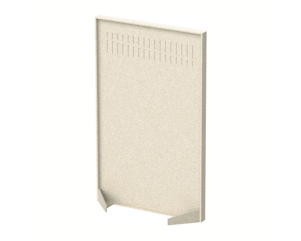 Перегородка с декором "Диаграмма роста" 80х40х140 Forest Office Лебединый пух