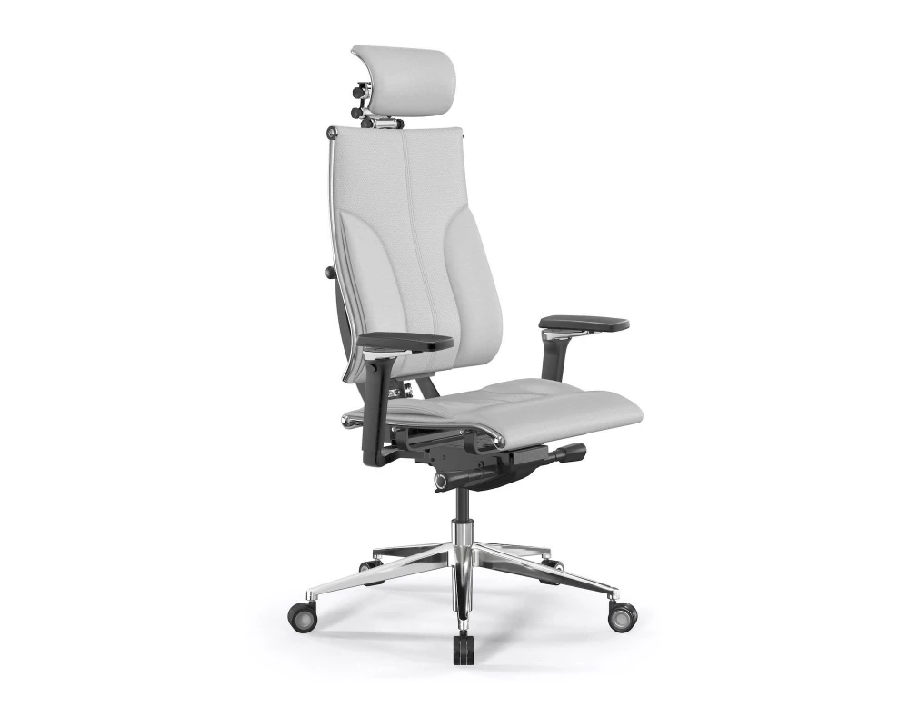 Кресло Y 4DF B2-10D M26.B35.G25.W04 Экокожа, Белый