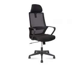 Кресло Norden Pino black Сетка/ Ткань, Черный images