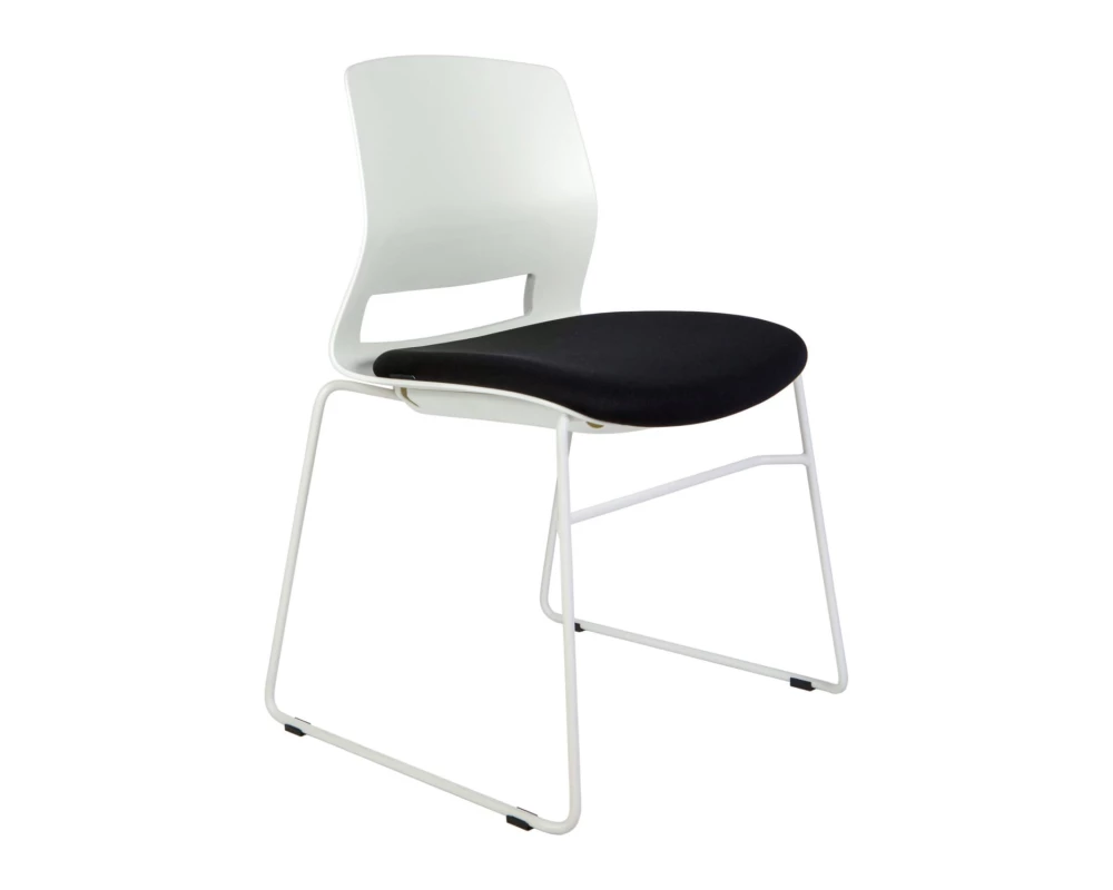 Стул Norden One Пластик/Ткань, Черный/Белый